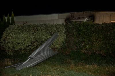 Welzheim: Moegliche Brandstiftung und Schaden in sechsstelligen Bereich